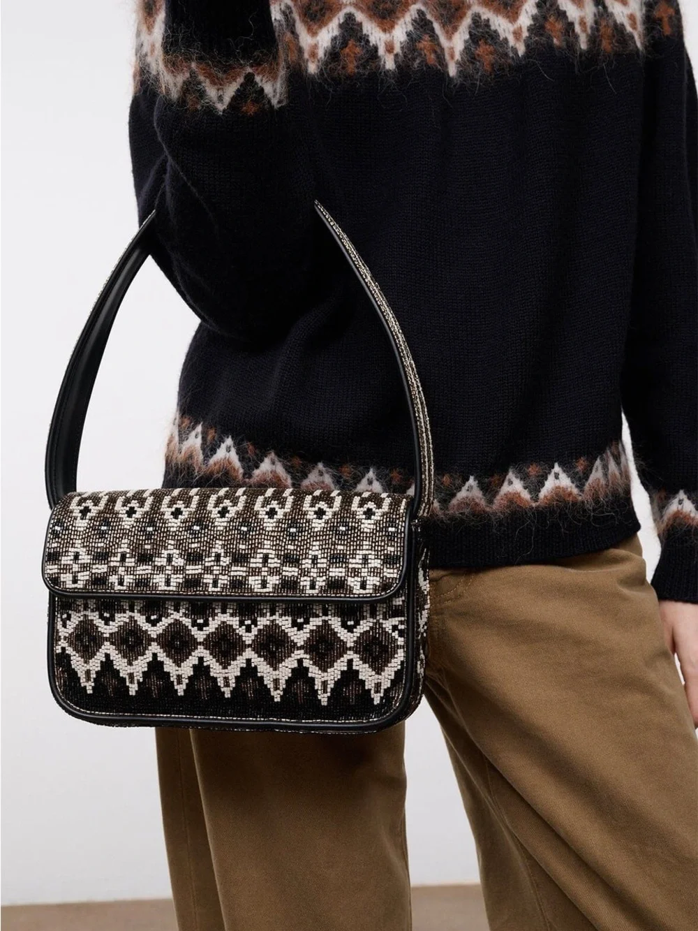 STAUD tommy beaded