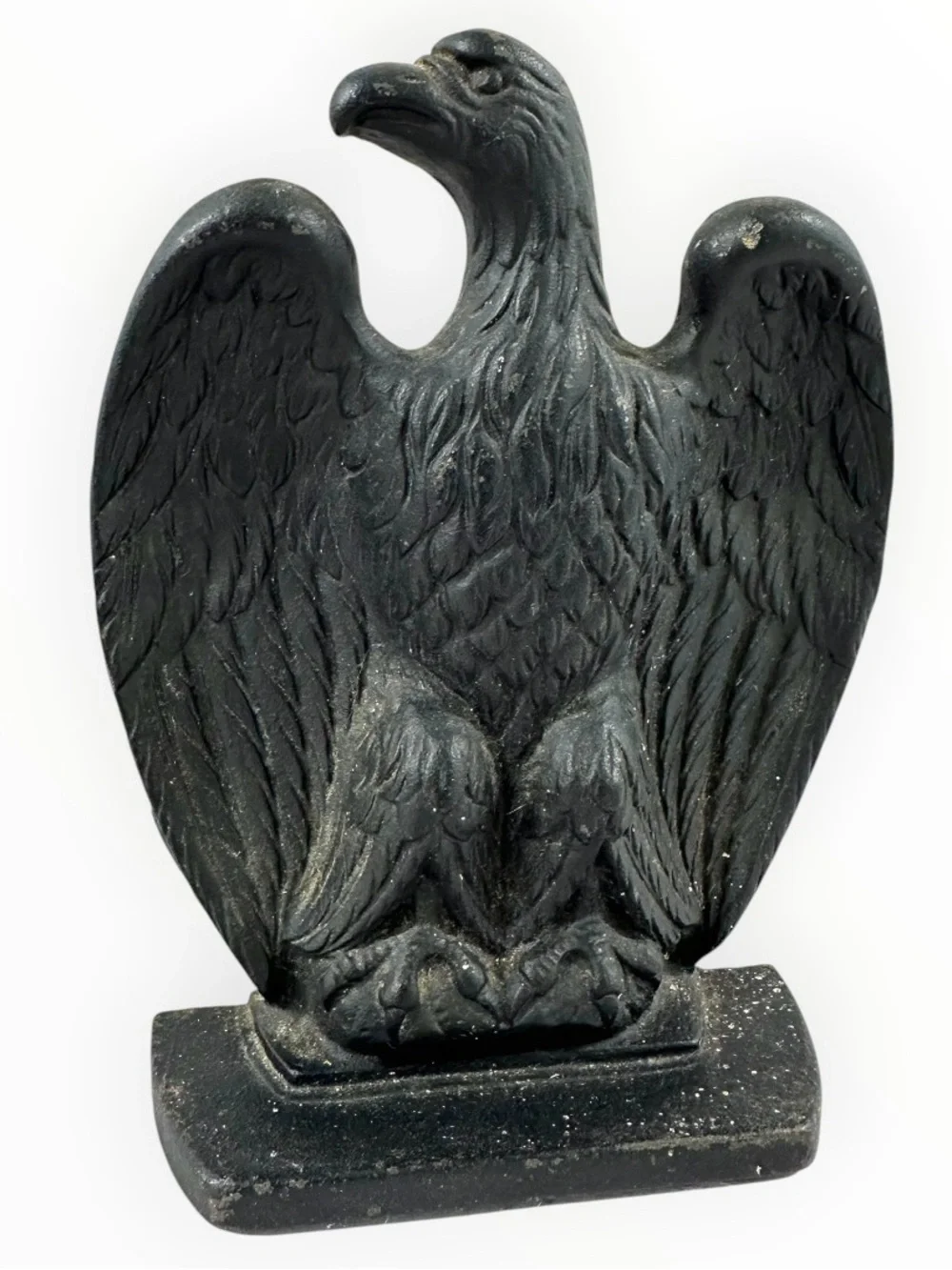 Vintage Cast Iron American Eagle Bookend Federal Americana Patriotic Decor