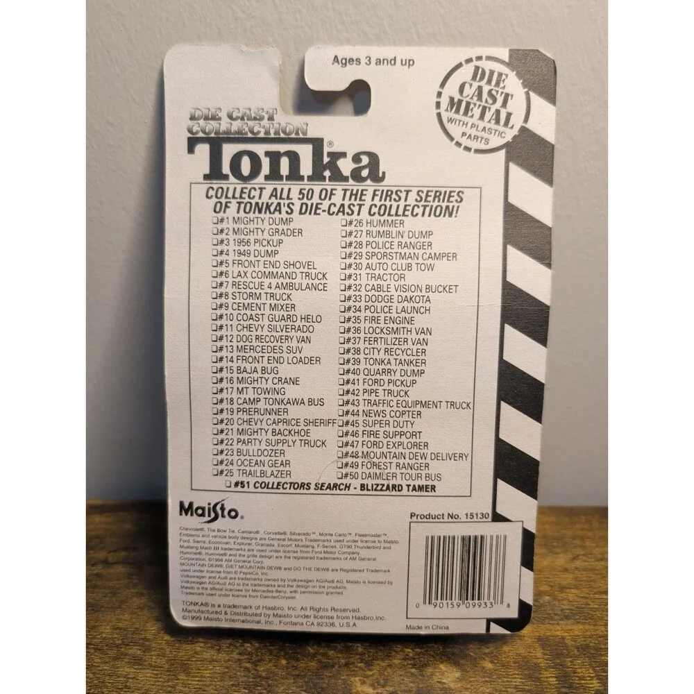 Tonka die cast