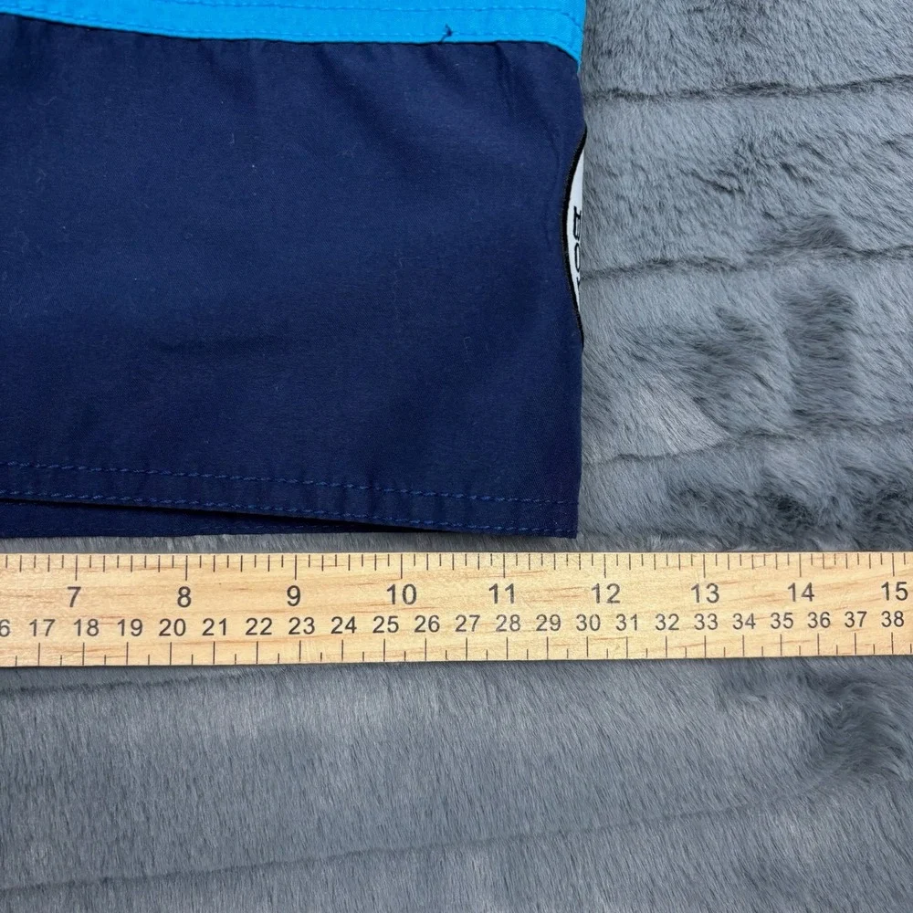 Body Glove Mens Board Shorts Size 30 Blue White Colorblock Swim Trunks 49610