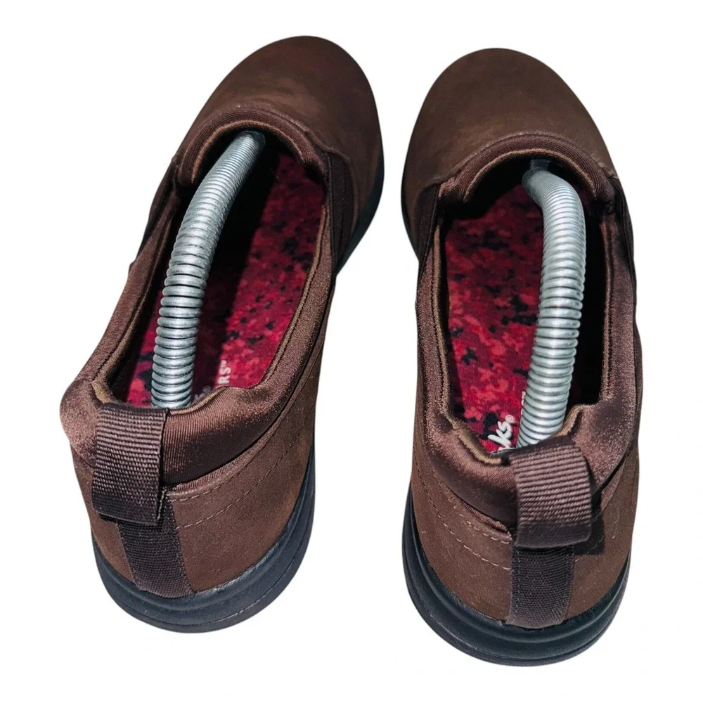 Clarks Cloudsteppers Breeze Bali Women's Size 8 Shoes Brown Slip On Sneakers