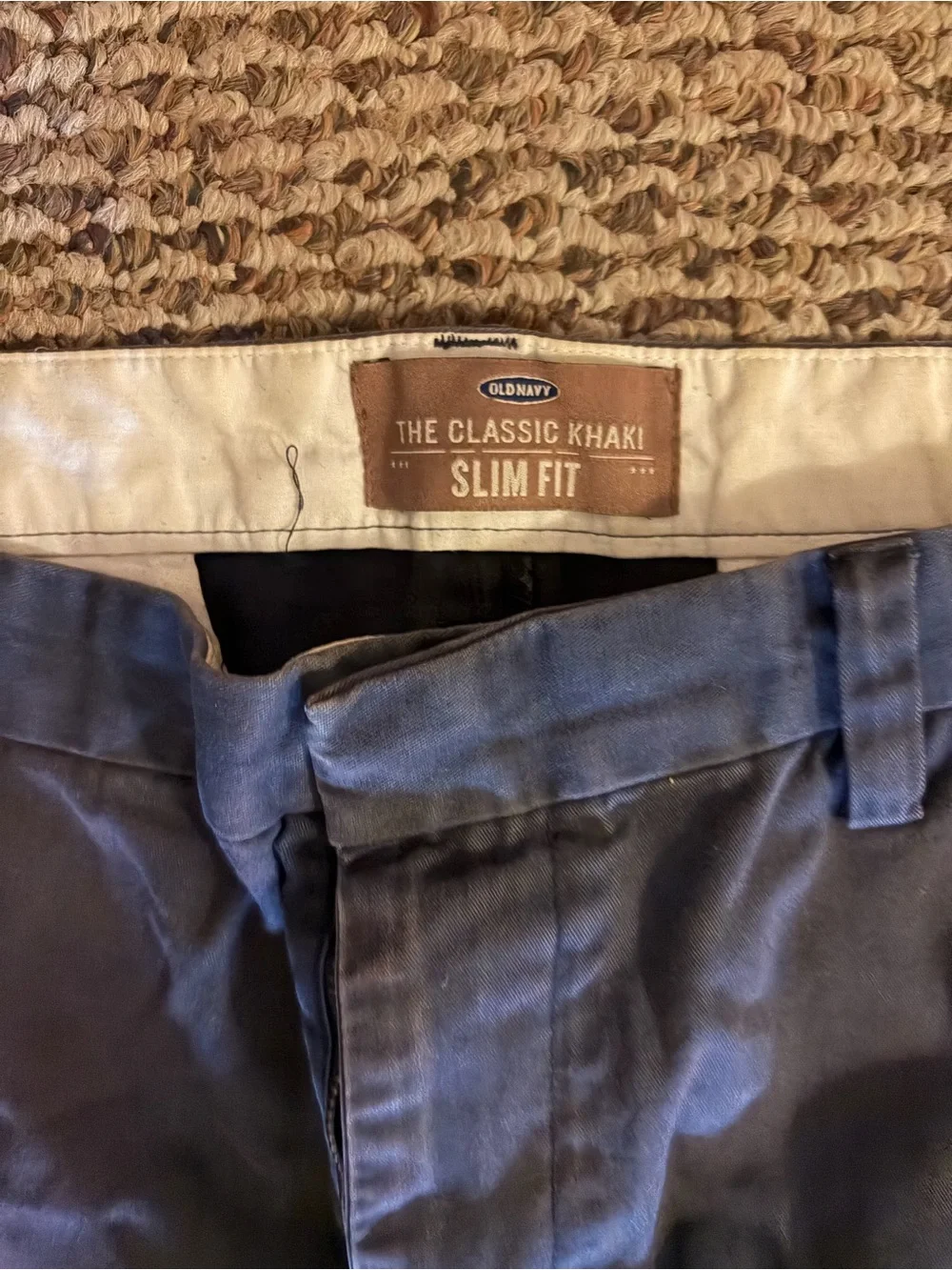 Old Navy navy chinos