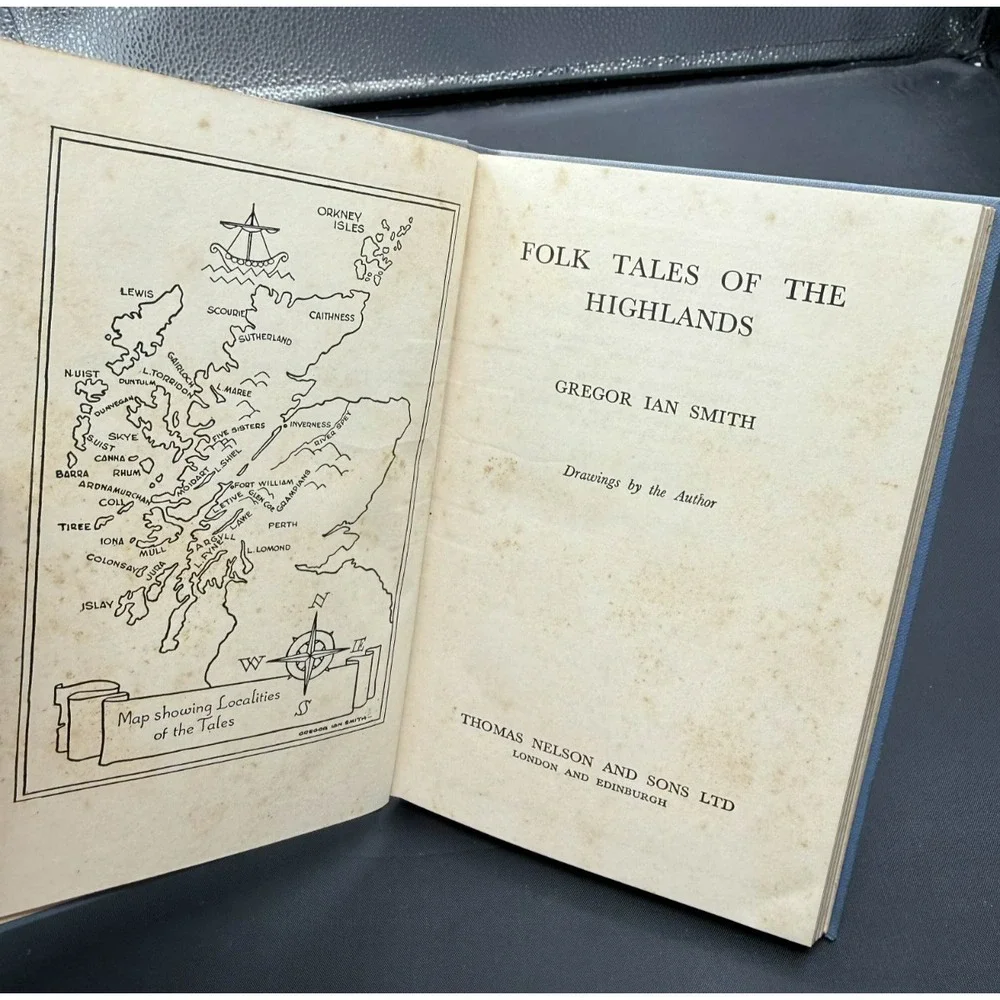 Folk Tales of the Highlands Gregor Ian Smith Vintage Hardcover