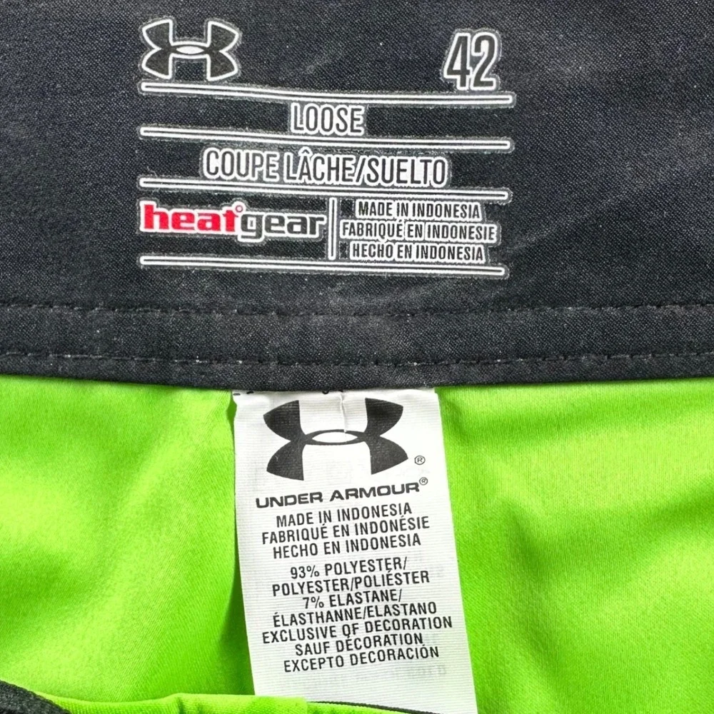 Under Armour lime drawstring bold