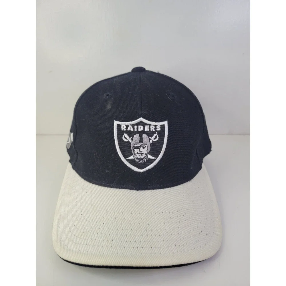 Vintage Raiders Sports Specialties NFL Strapback Hat Cap Los Angeles Oakland LV