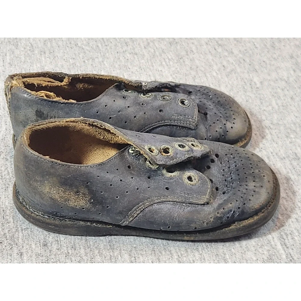 Vintage antique leather