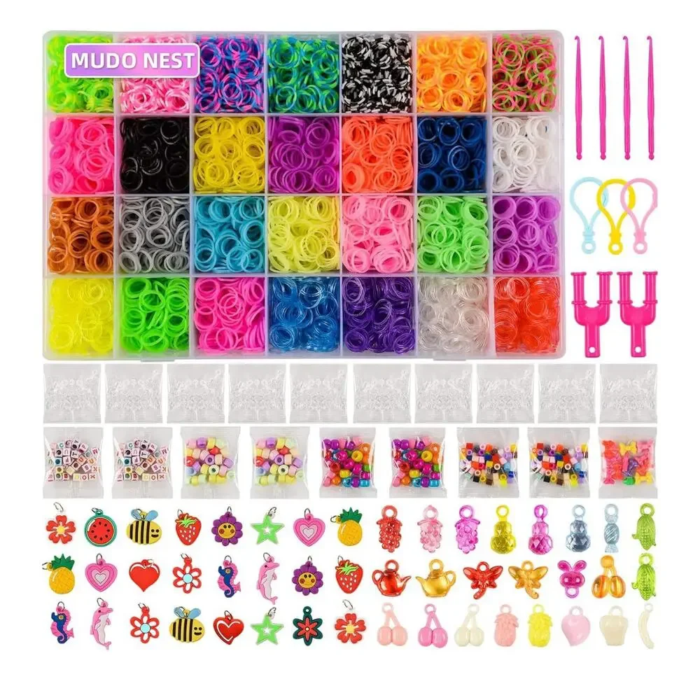 11,860+‎ Rubber Bands Refill Set: Bracelet Making Kit for Kids, Loom Bands, ..