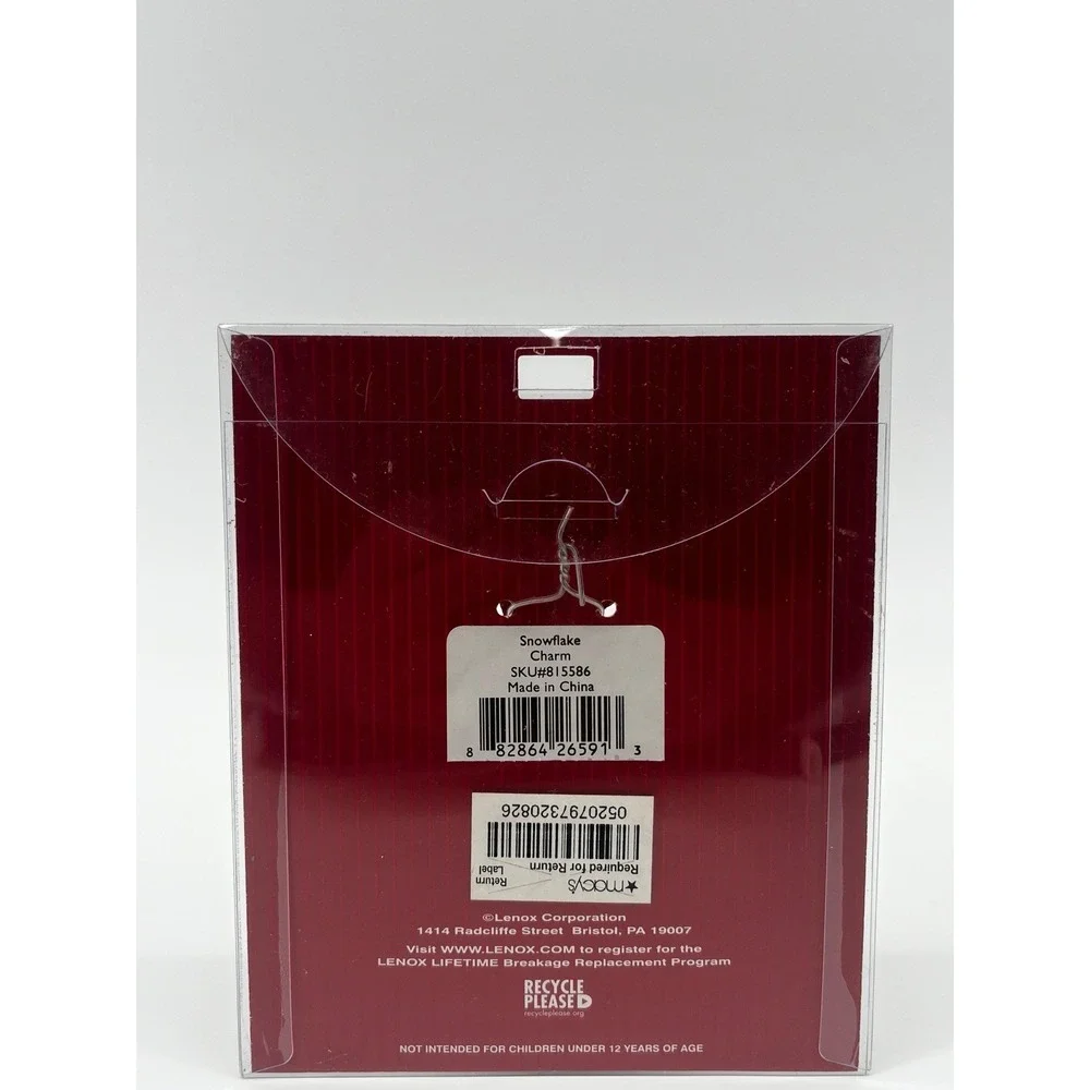 Lenox christmas ornament