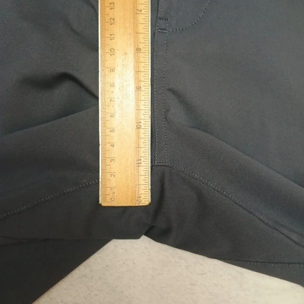 Rhone Pants Men 34x29 Gray Commuter Slim Chino Microfiber Stretch Travel Golf
