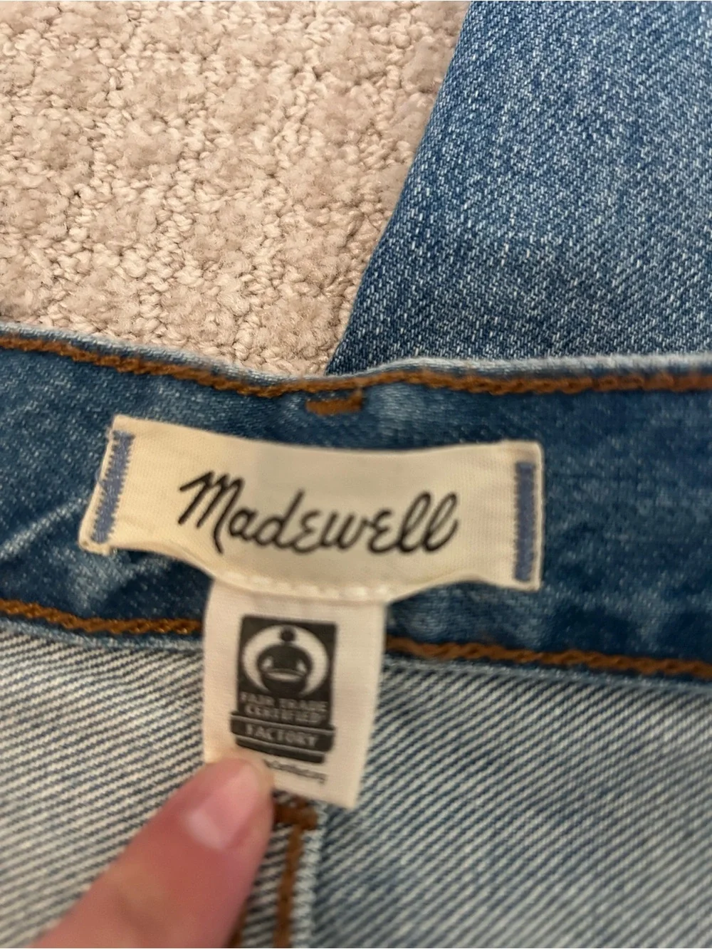 Madewell low slung
