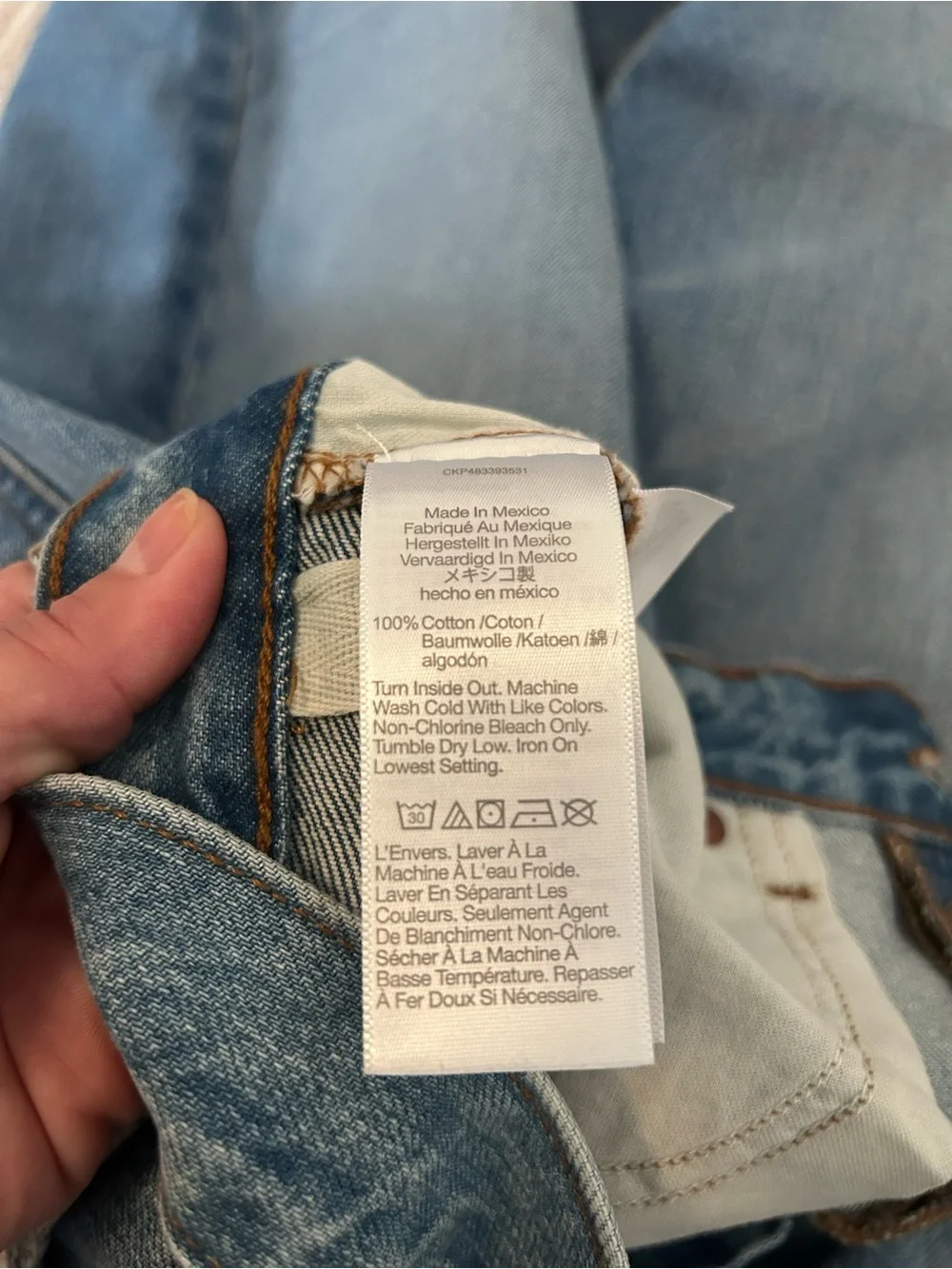 Madewell low slung