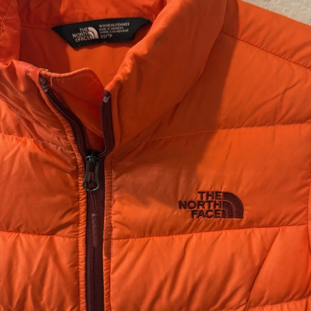 The North Face orange north