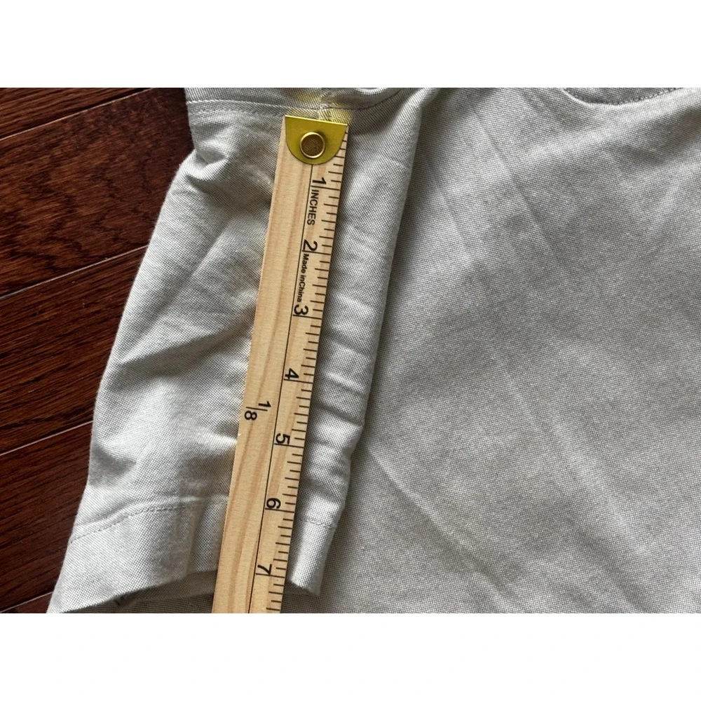 Bonobos Mens Stretch Washed Chino Shorts Light Grey 7 Inch Inseam Size 32 NWOT