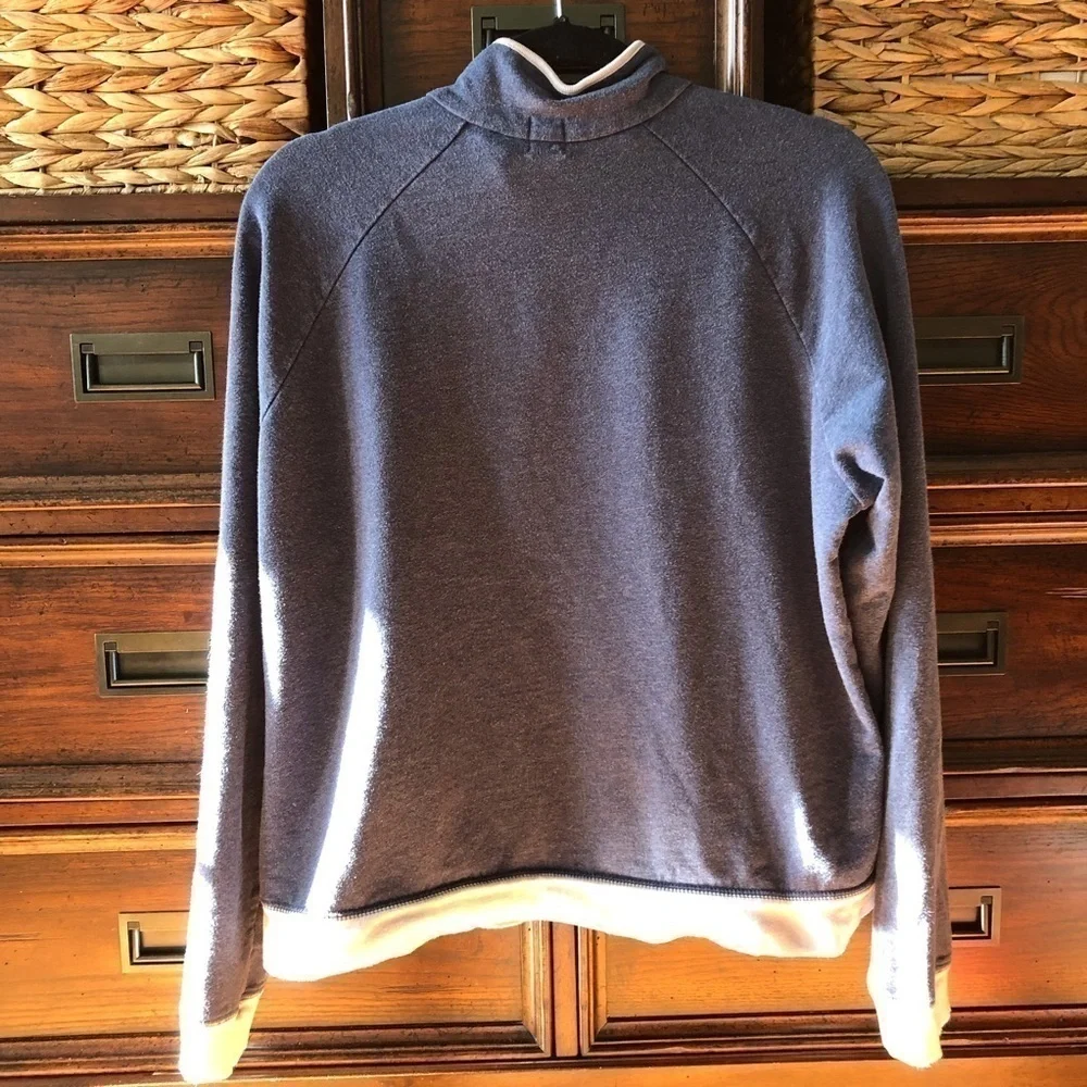 Valerie Stevens blue zip