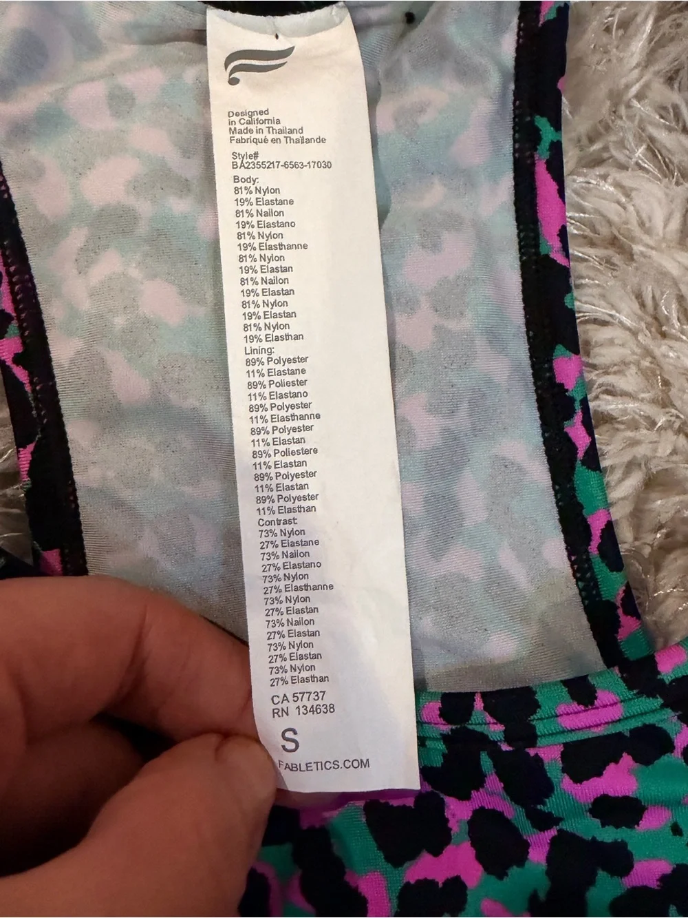 Fabletics stretchy supportive
