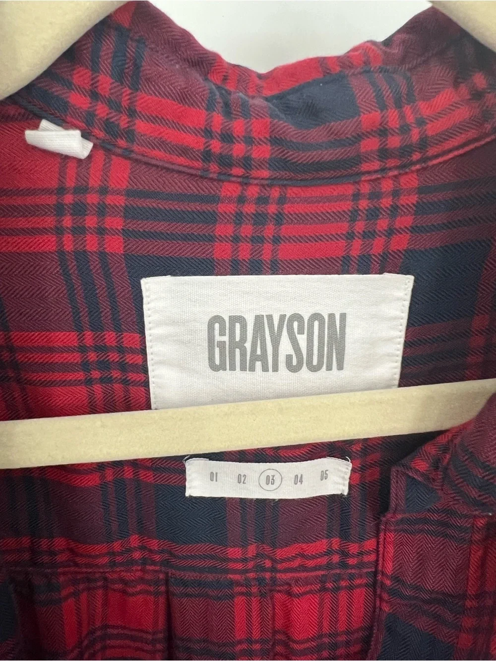 N/A grayson plaid