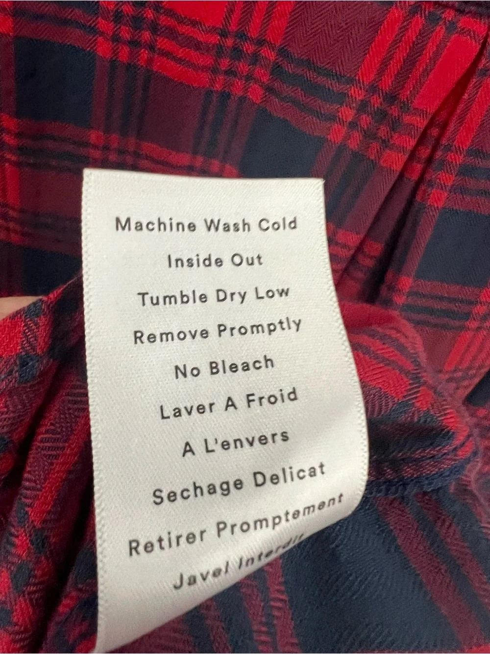 N/A grayson plaid