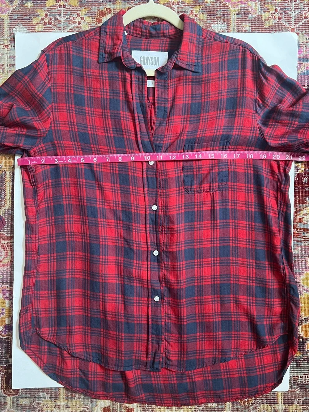 N/A grayson plaid