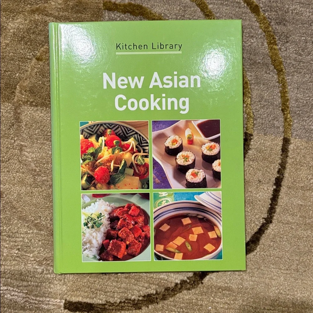 New Asian Cooking and Healthy Eating Cookbooks - Green and Pink