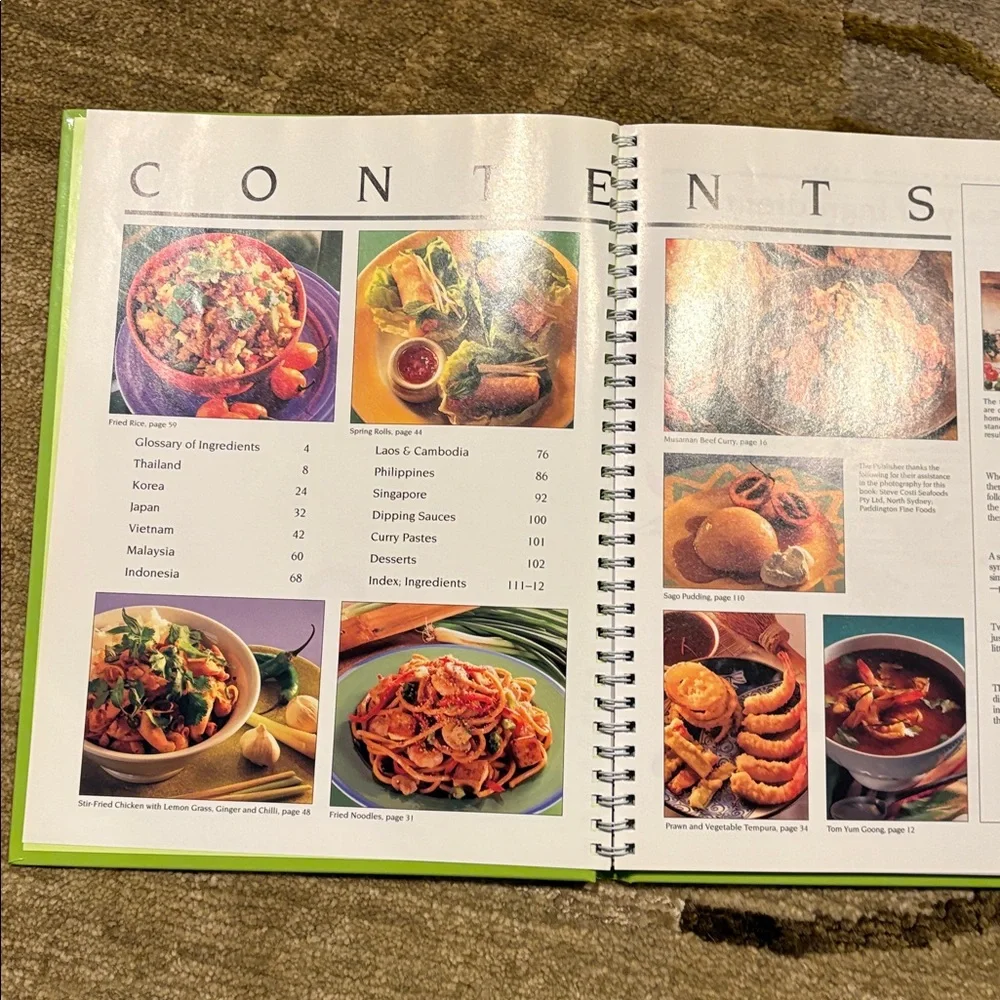 New Asian Cooking and Healthy Eating Cookbooks - Green and Pink