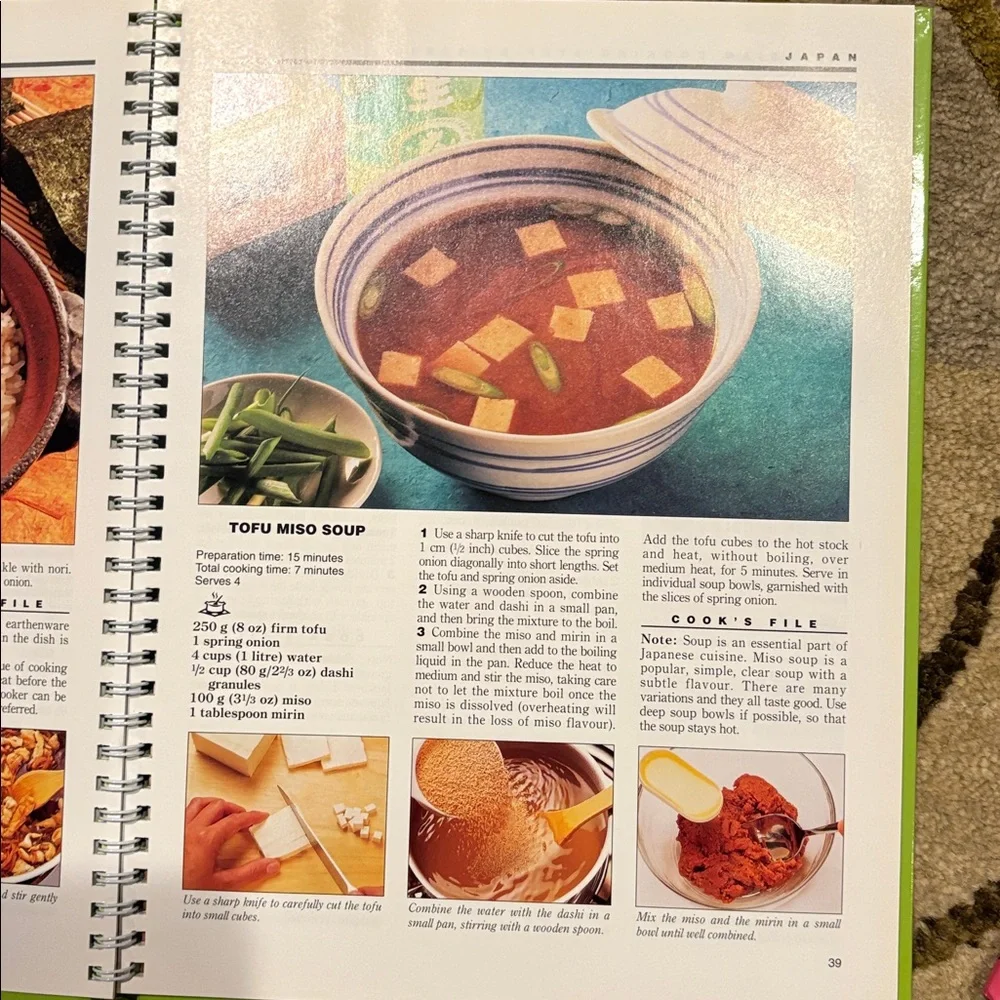 New Asian Cooking and Healthy Eating Cookbooks - Green and Pink