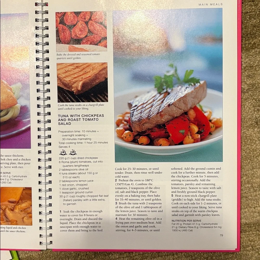 New Asian Cooking and Healthy Eating Cookbooks - Green and Pink