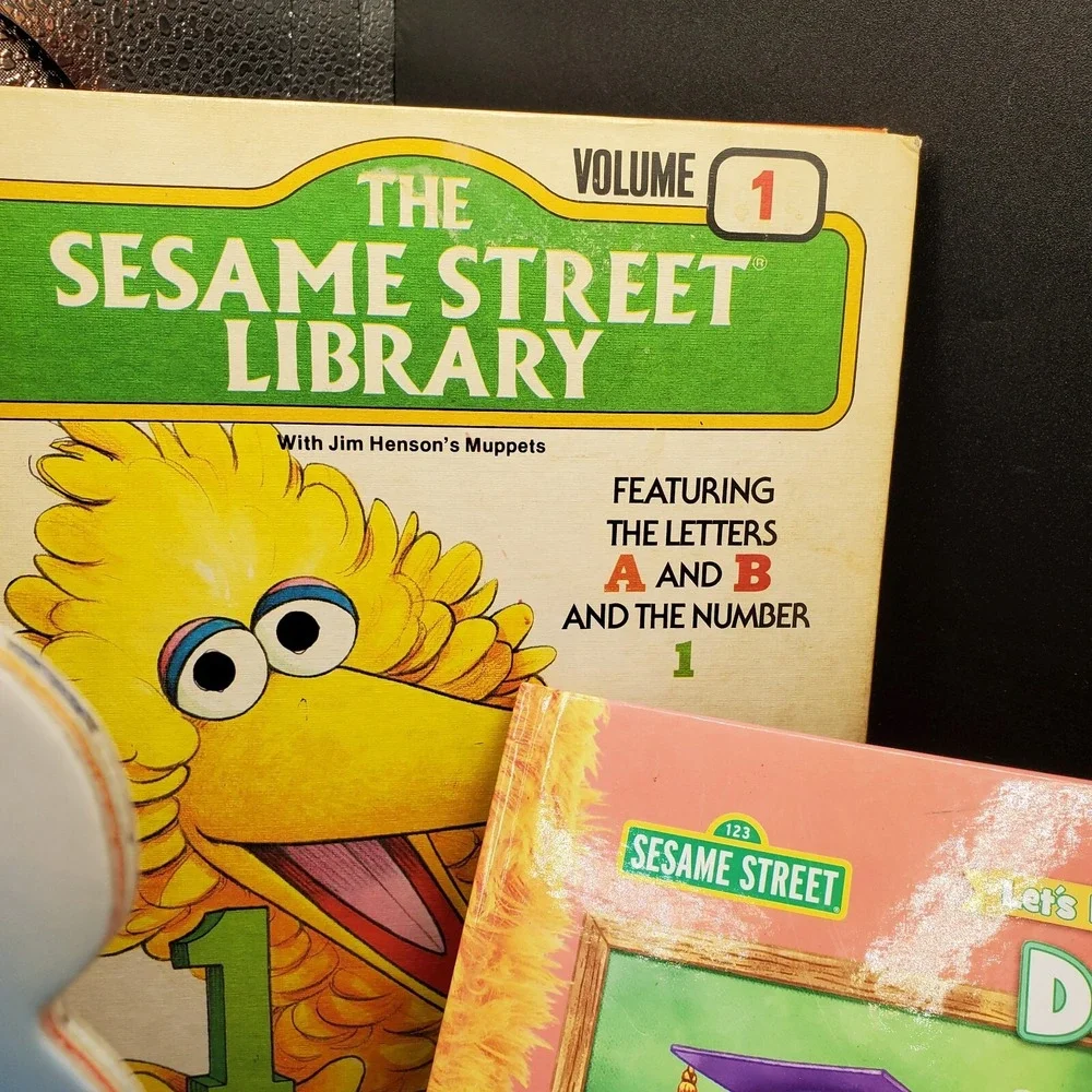 Children lot of 6 books 2 board, Nascar, Disney Princess, Sesame Street hardback