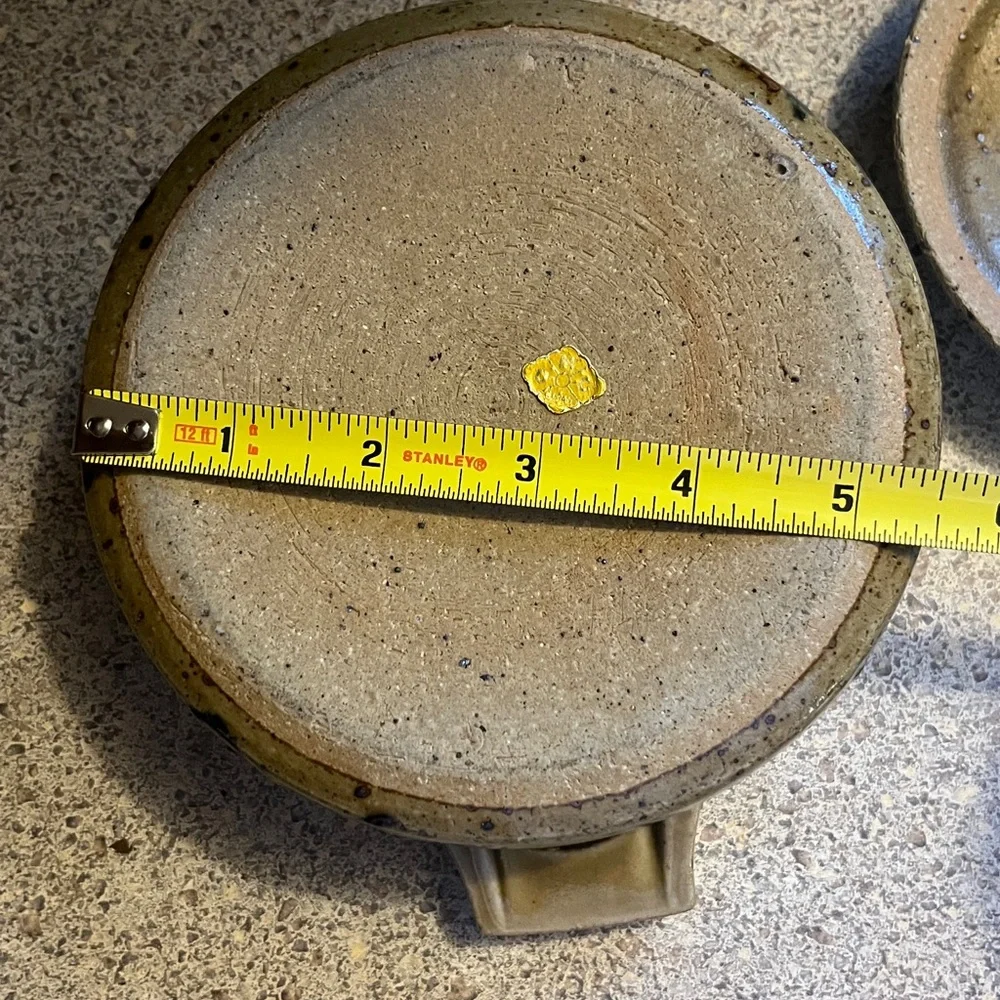 Vintage Otagiri stoneware dish with lid