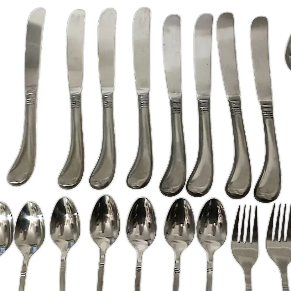 44 Stanley‎ Roberts Flatware SRB 140 Rogers MCM Stainless Steel Mixed Pieces Vtg