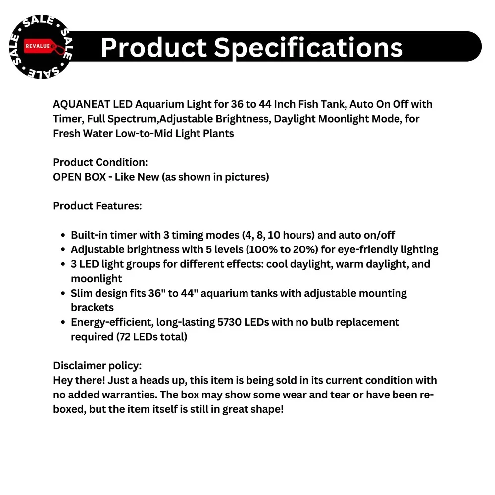 Aquaneat led aquarium