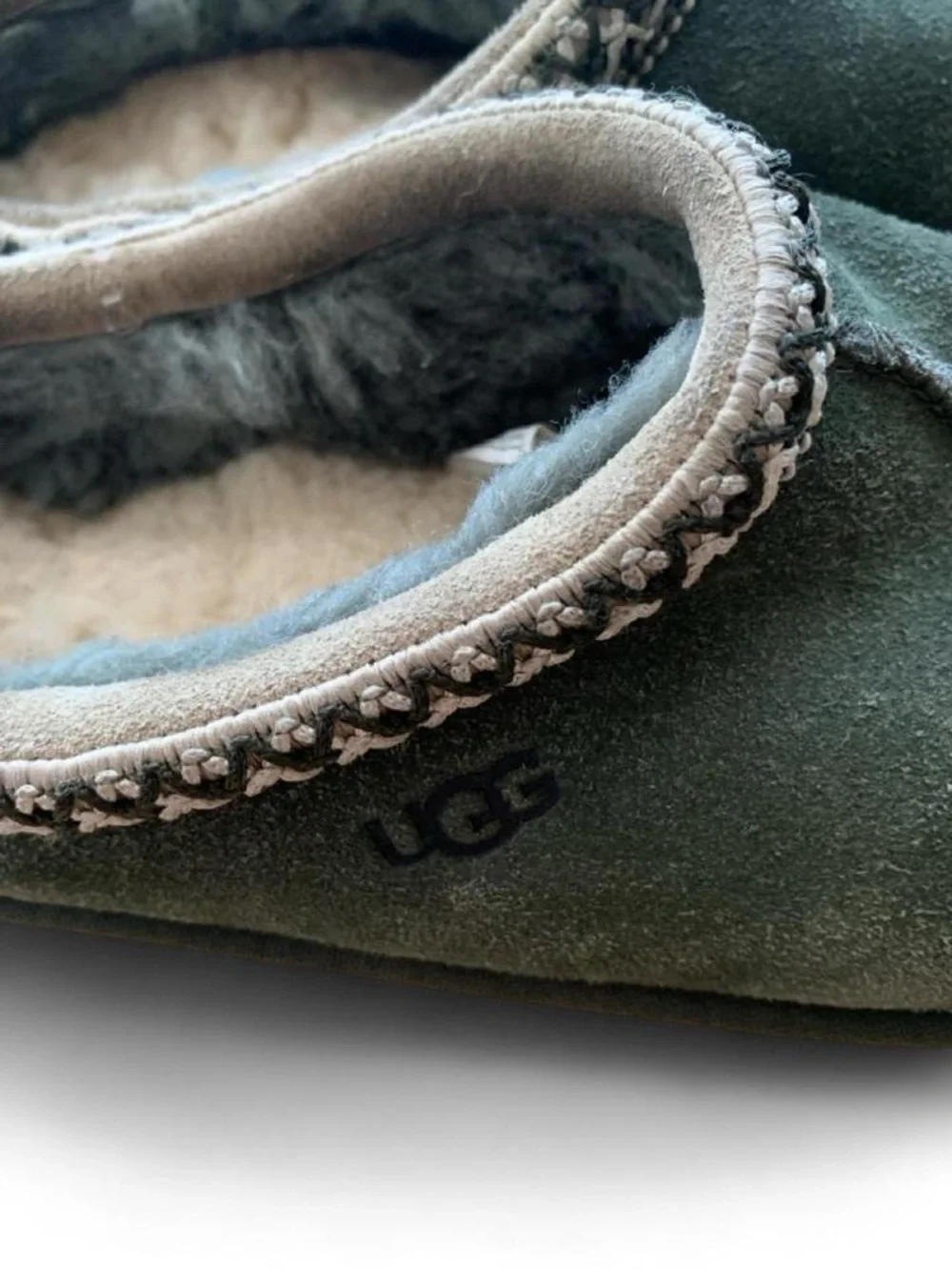 UGG Tasman Slippers Burnt Olive Green Size 4Y / Women’s 6