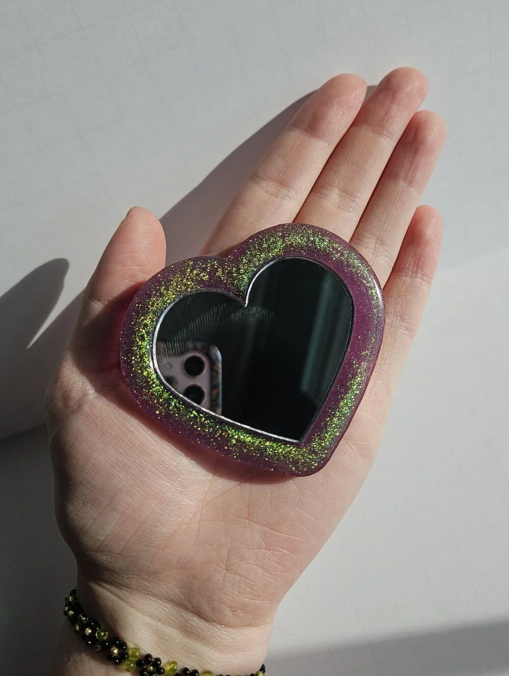 Handmade heart shaped