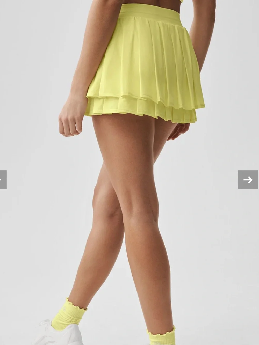 ALO Yoga lightweight pleated