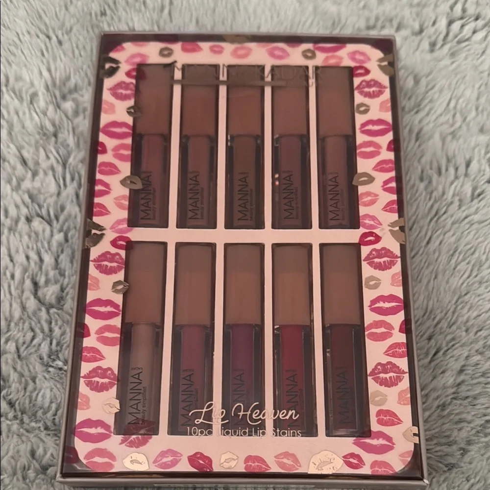 Manna Kadar Lip Heaven liquid lip stains Collection