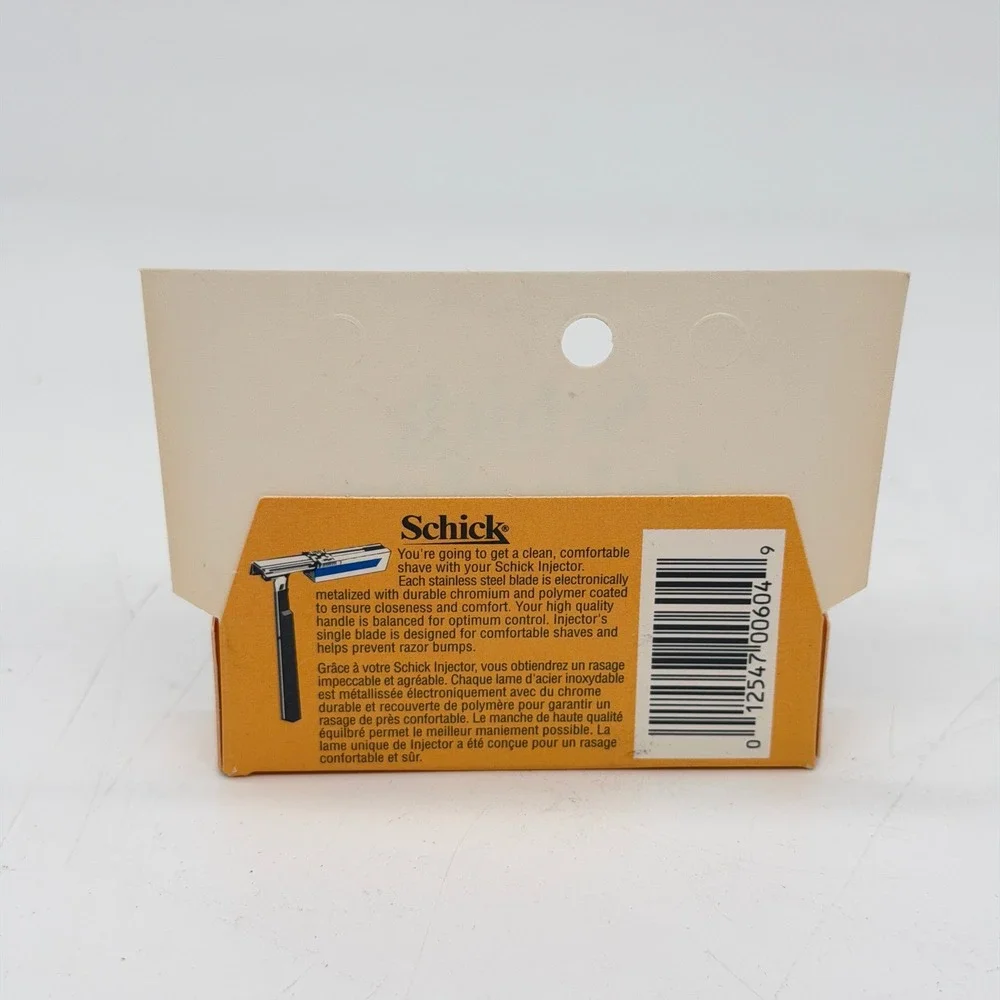 Schick Injector Single Edge Razor Blades 7 Count 2 Pack Total 14 Blades