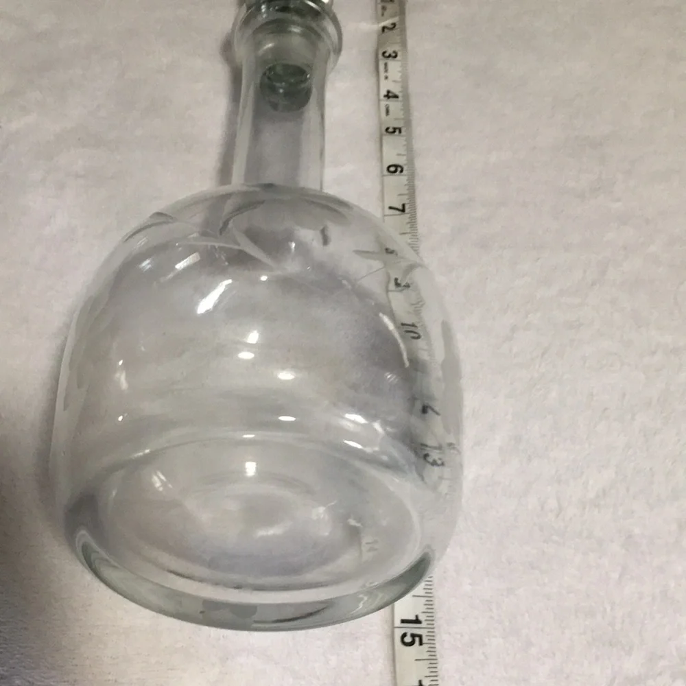 N/A floral etched