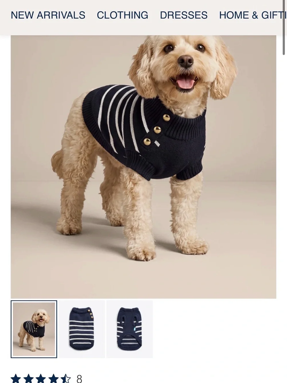 Draper James nwot navy