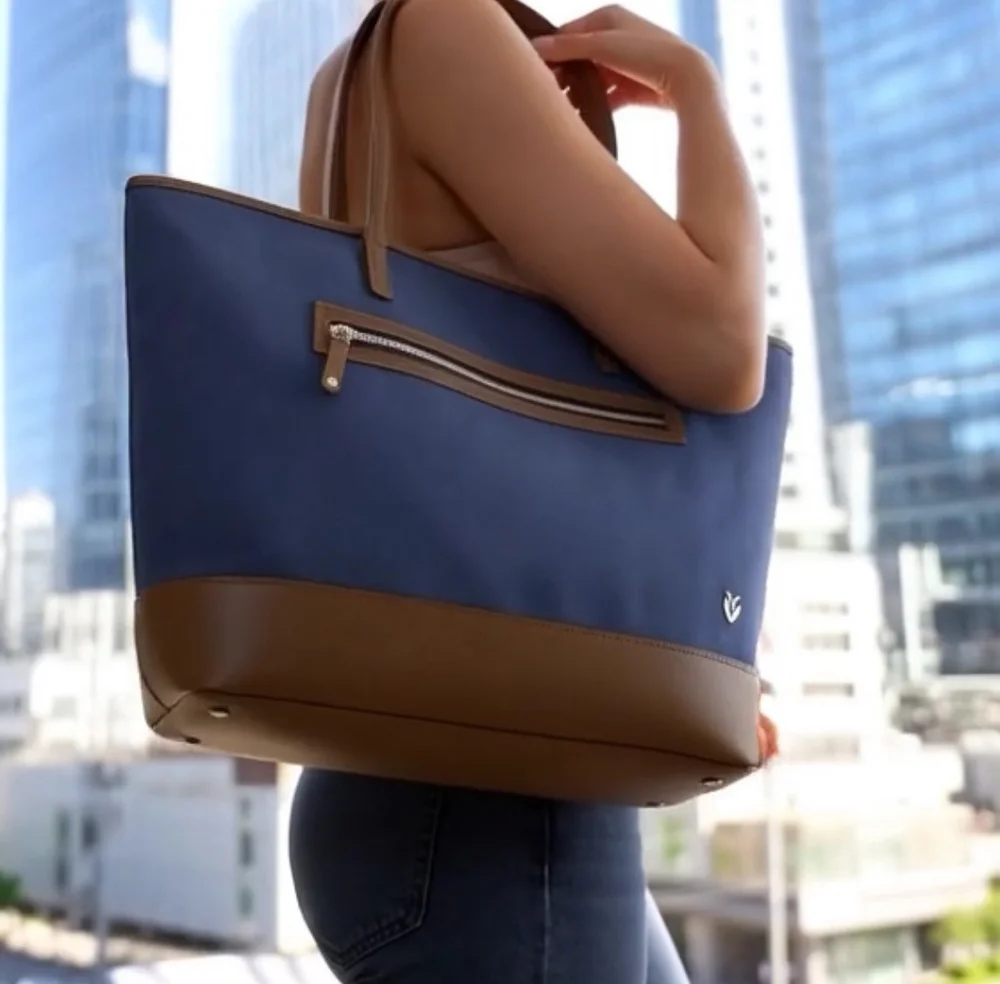 Vessel brown blue