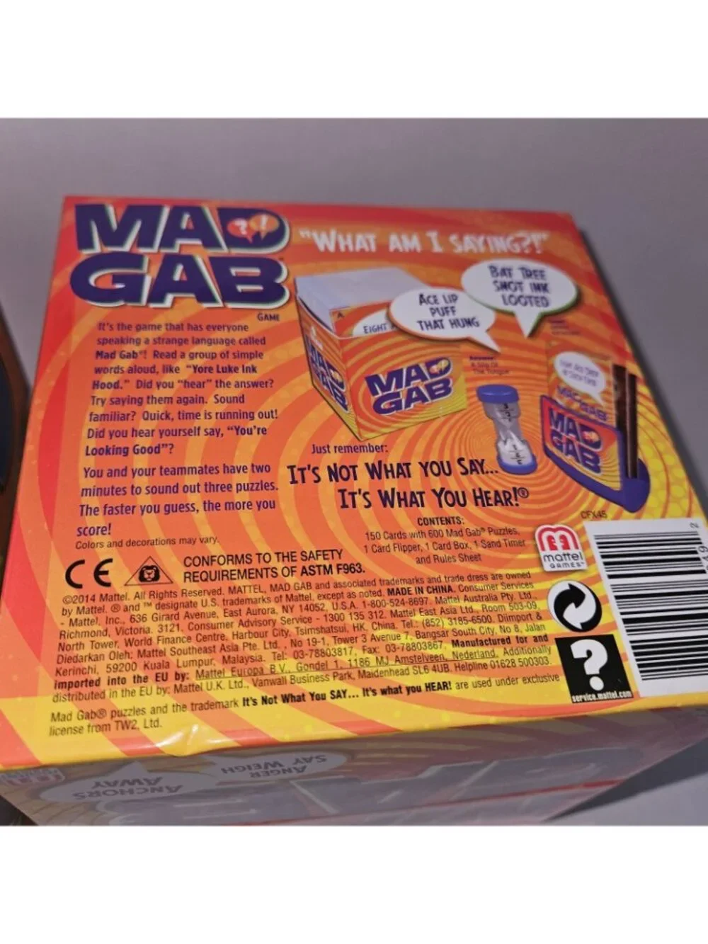 Mattel mad gab