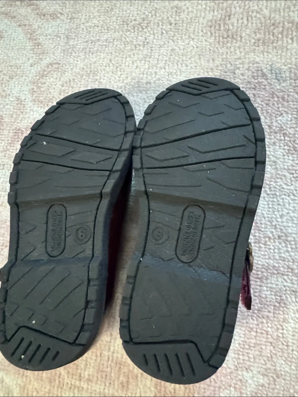 Old Navy Burgundy Patent Mary Jane Shoes for Kids