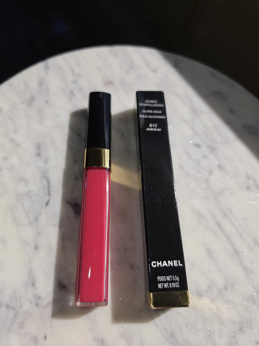 RARE CHANEL AQUA GLOSSIMER 612- 