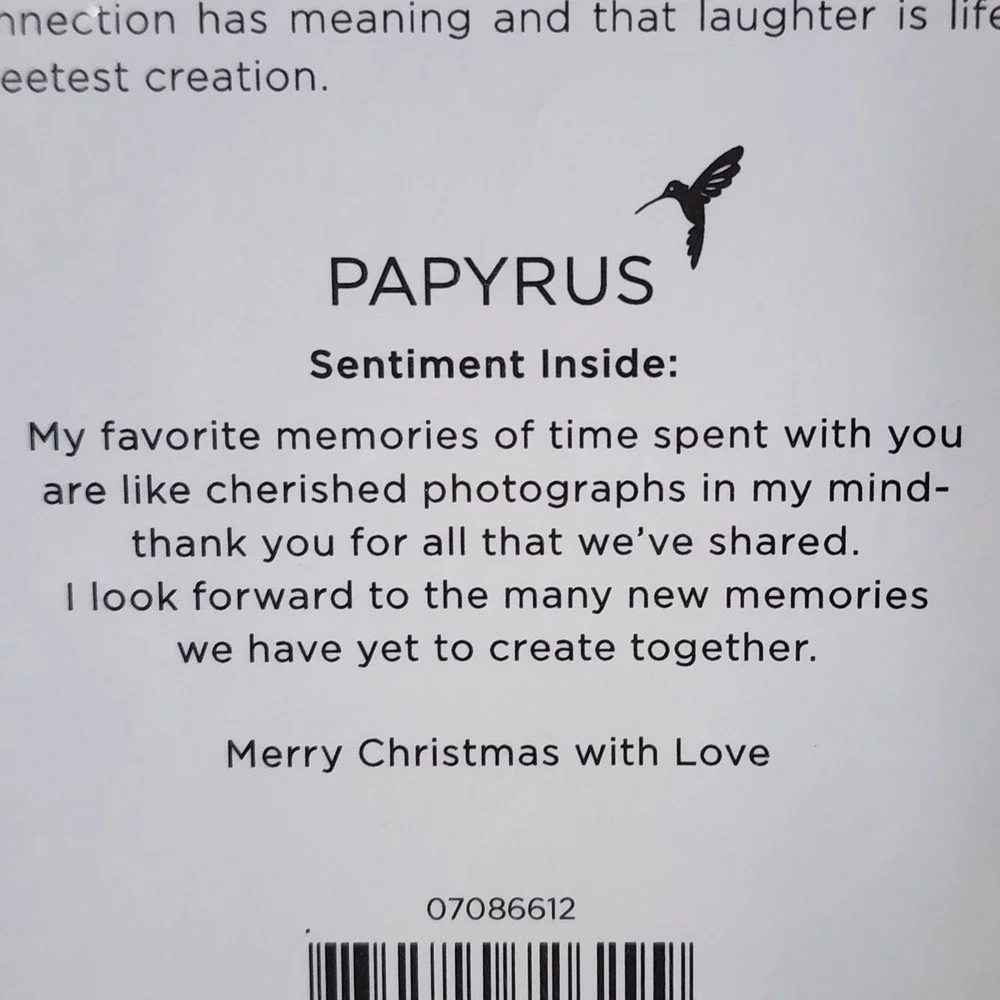 Papyrus christmas card