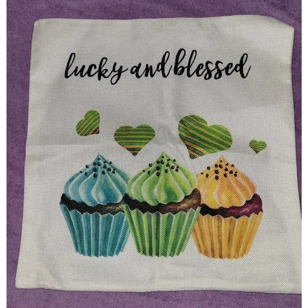 Set of 4 pillowcases st patricks