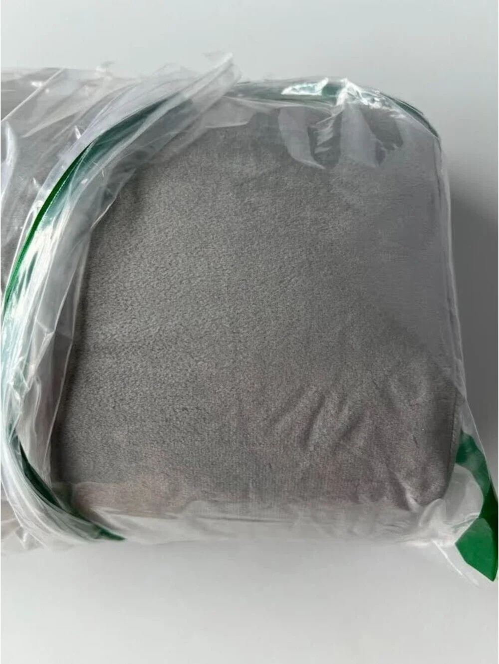 Knee Pillow For Back Sleeping, Half Moon Bolster Pillow, Grey, 19.75