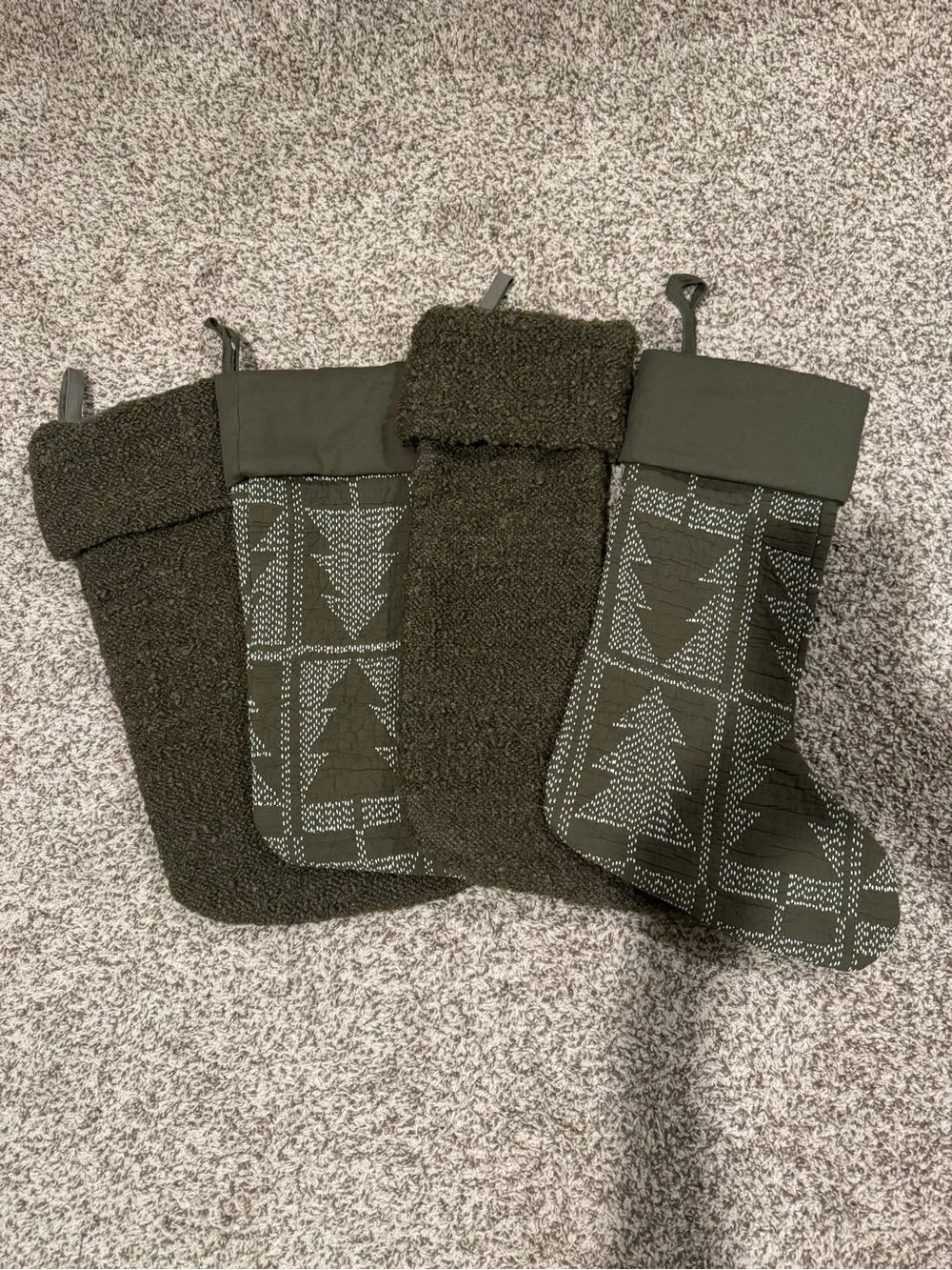 West Elm Christmas Stockings
