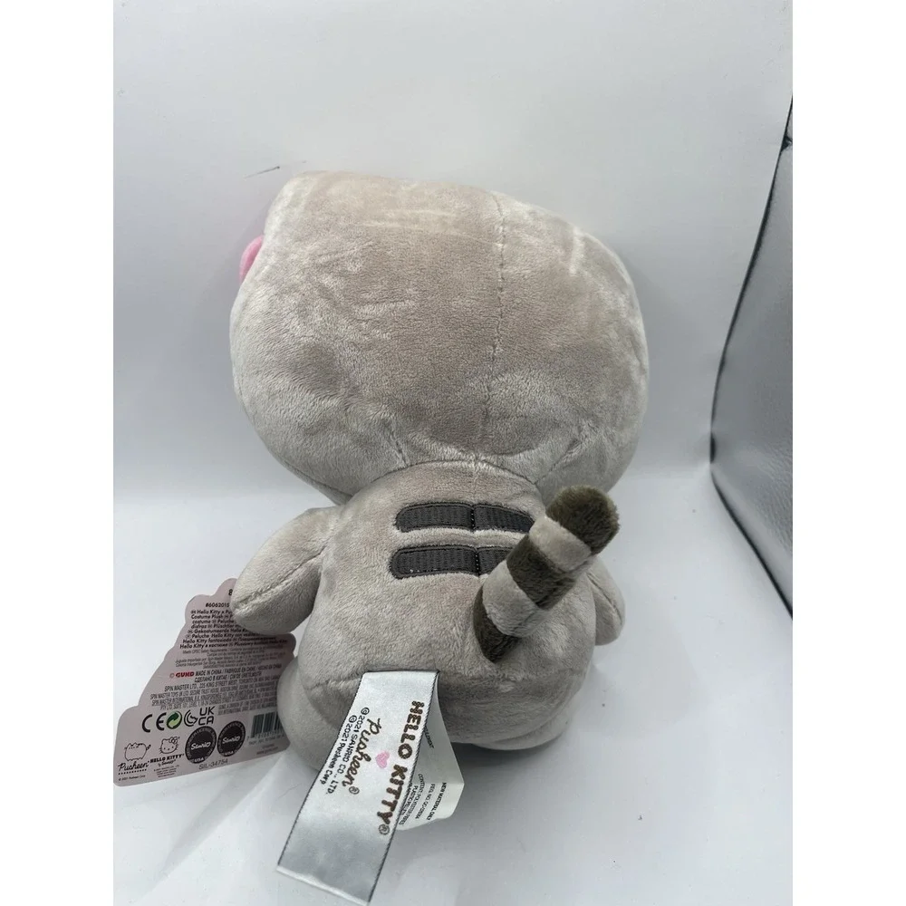 Rare HTF 2021 Sanrio‎ Hello Kitty Pusheen GUND Plush Stuffed Animal Cat BinA
