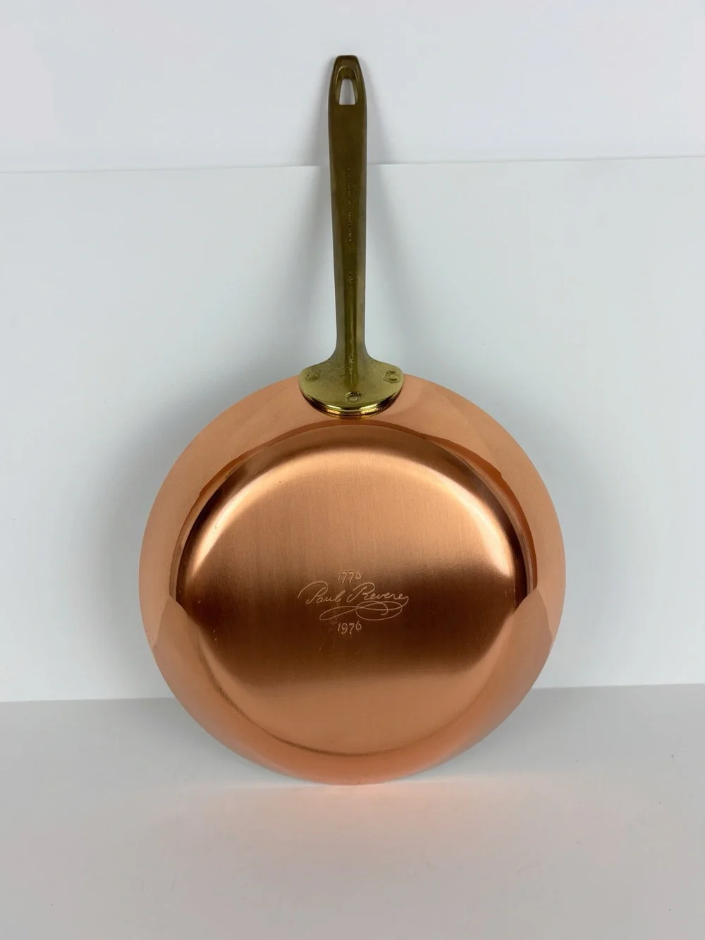 Vintage 1976 Paul Revere Ware Limited Edition 8.5” Copper Skillet Original Tag