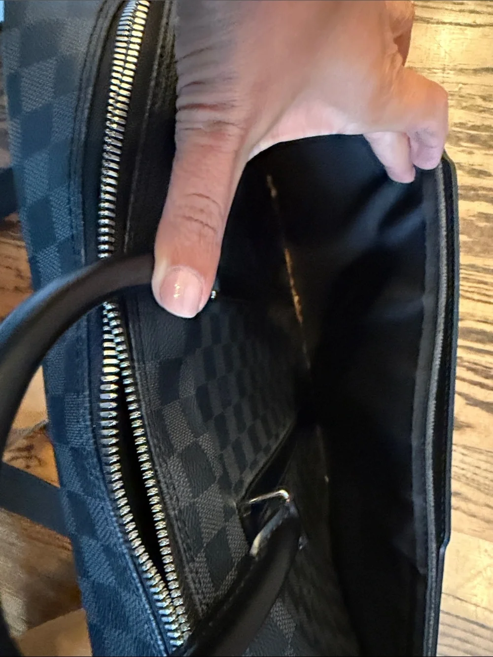 Louis Vuitton monochrome canvas
