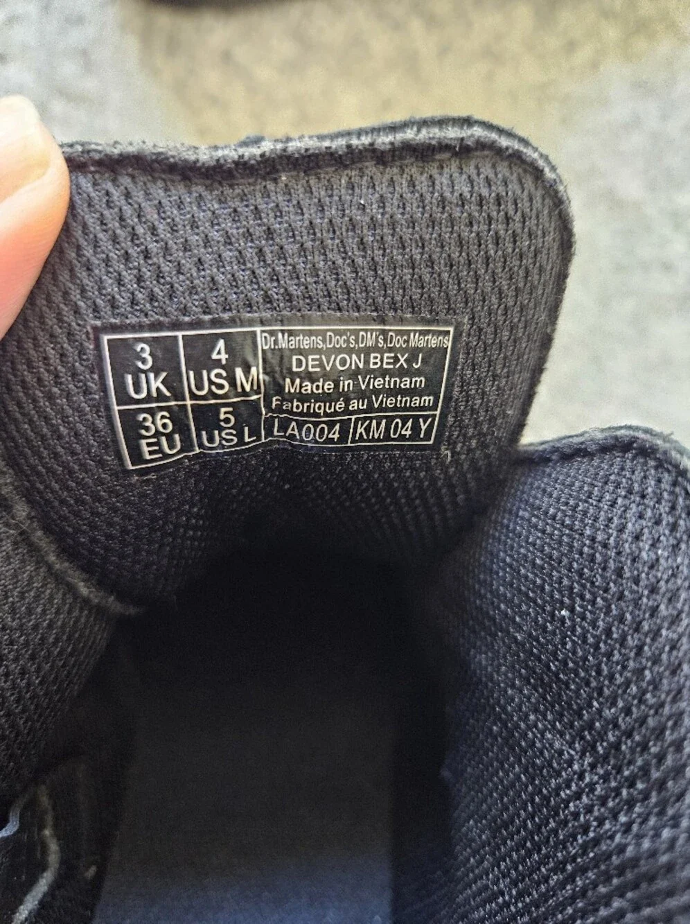 Dr. Martens stylish black