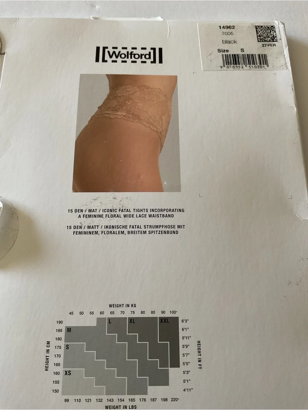 Wolford 14962 fatal